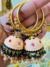 Load image into Gallery viewer, Hand painted Jhumkas
